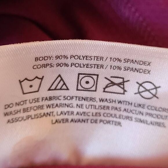 Moving Comfort Fushcia Short Sleeve Athletic T Shirt Large - Picture 7 of 10